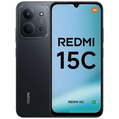 TELEFONO XIAOMI REDMI 15C P6.9 4GB 256GB 4G NFC BLACK
